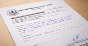 Reconnaissance de dette : modèle gratuit et étapes pour sécuriser votre prêt d&rsquo;argent